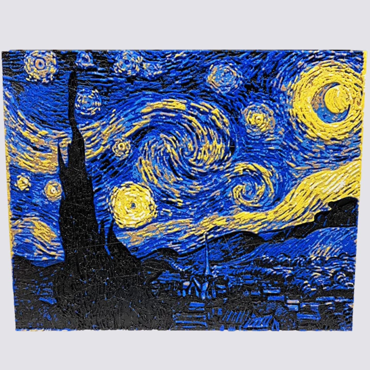 Starry Night 3D Painting