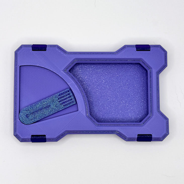 Wallet- Purple Paws