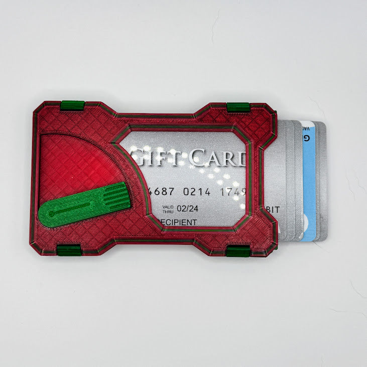 Wallet- Red/Green