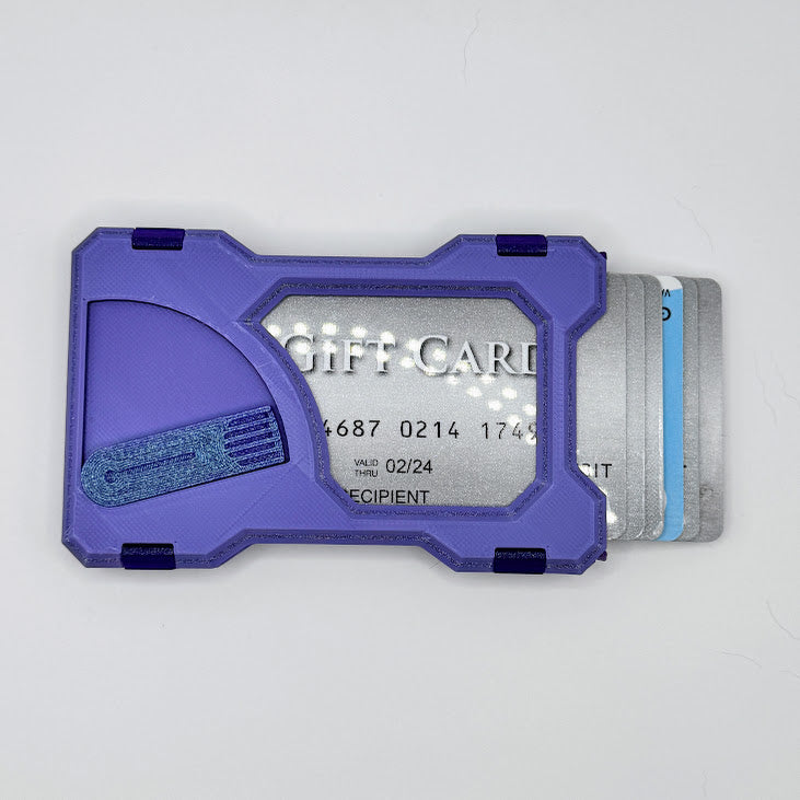 Wallet- Purple Paws