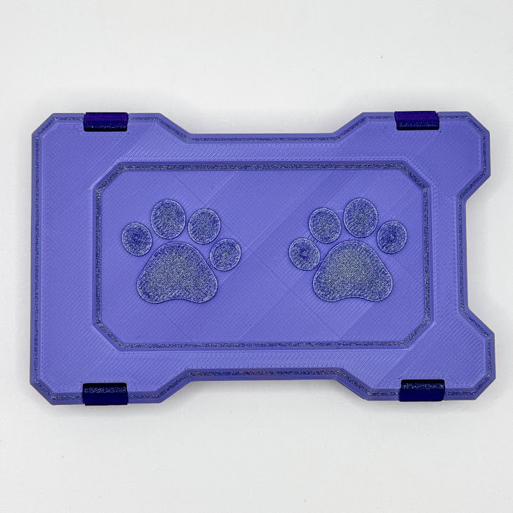 Wallet- Purple Paws