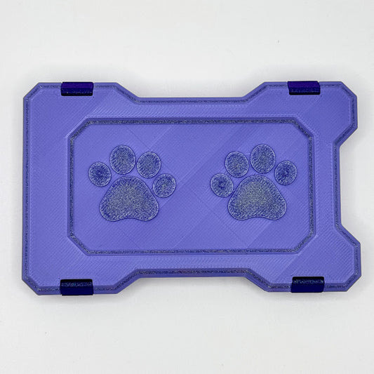 Wallet- Purple Paws