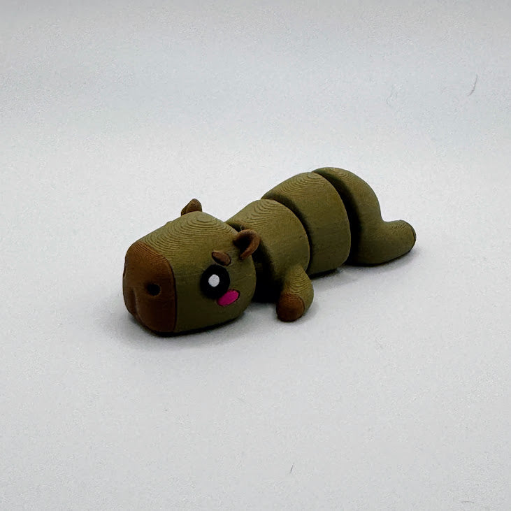 Mini Capybara Camping Playset