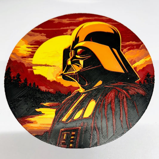 Darth Vader 3D Painting